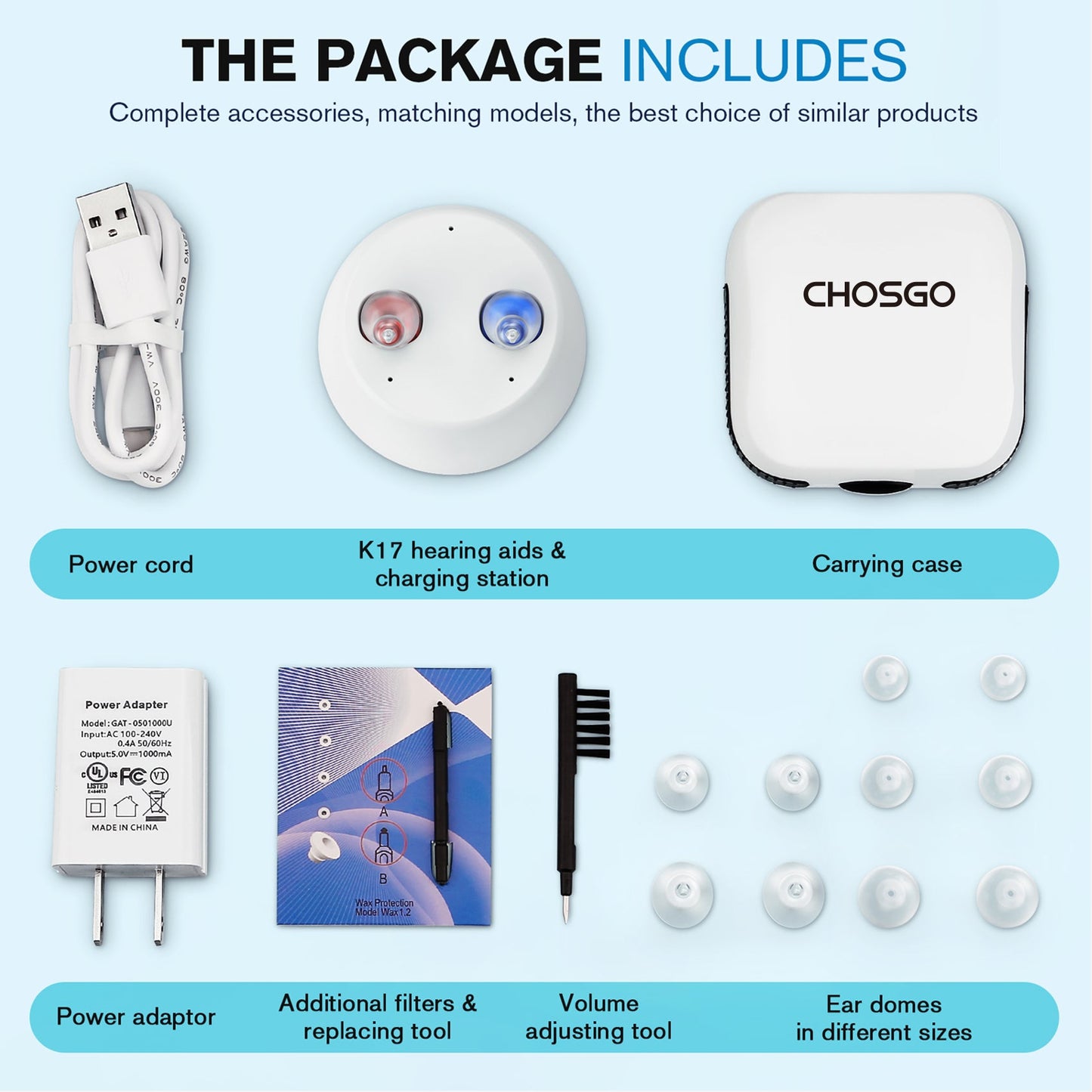 K17 Rechargeable Hearing Aids - AUDILIFE
