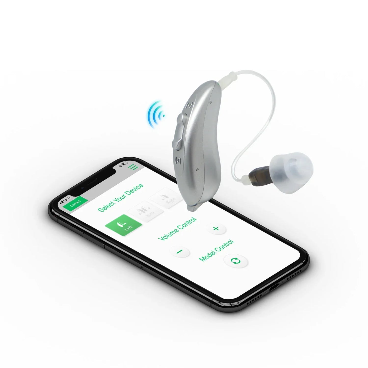 V03B RIC OTC Bluetooth Hearing Aids - AUDILIFE