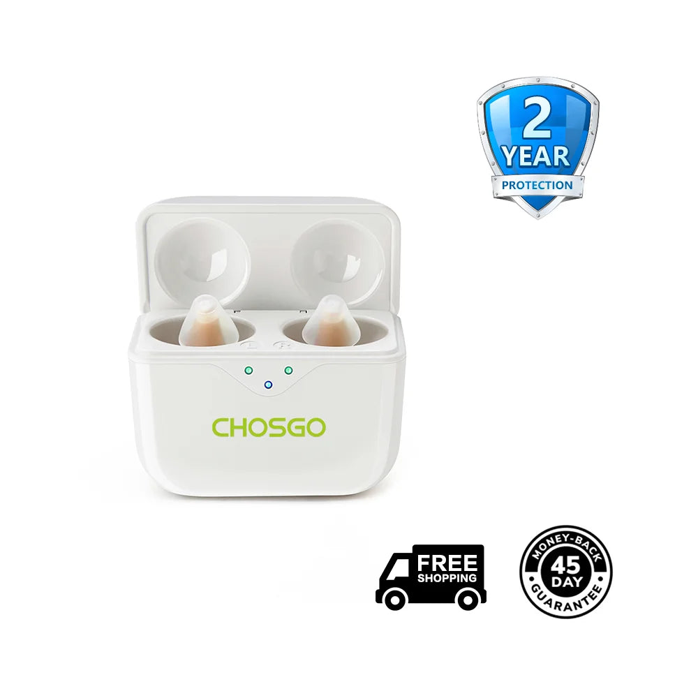 Invisible OTC Hearing Aids Rechargeable Discreet - AUDILIFE