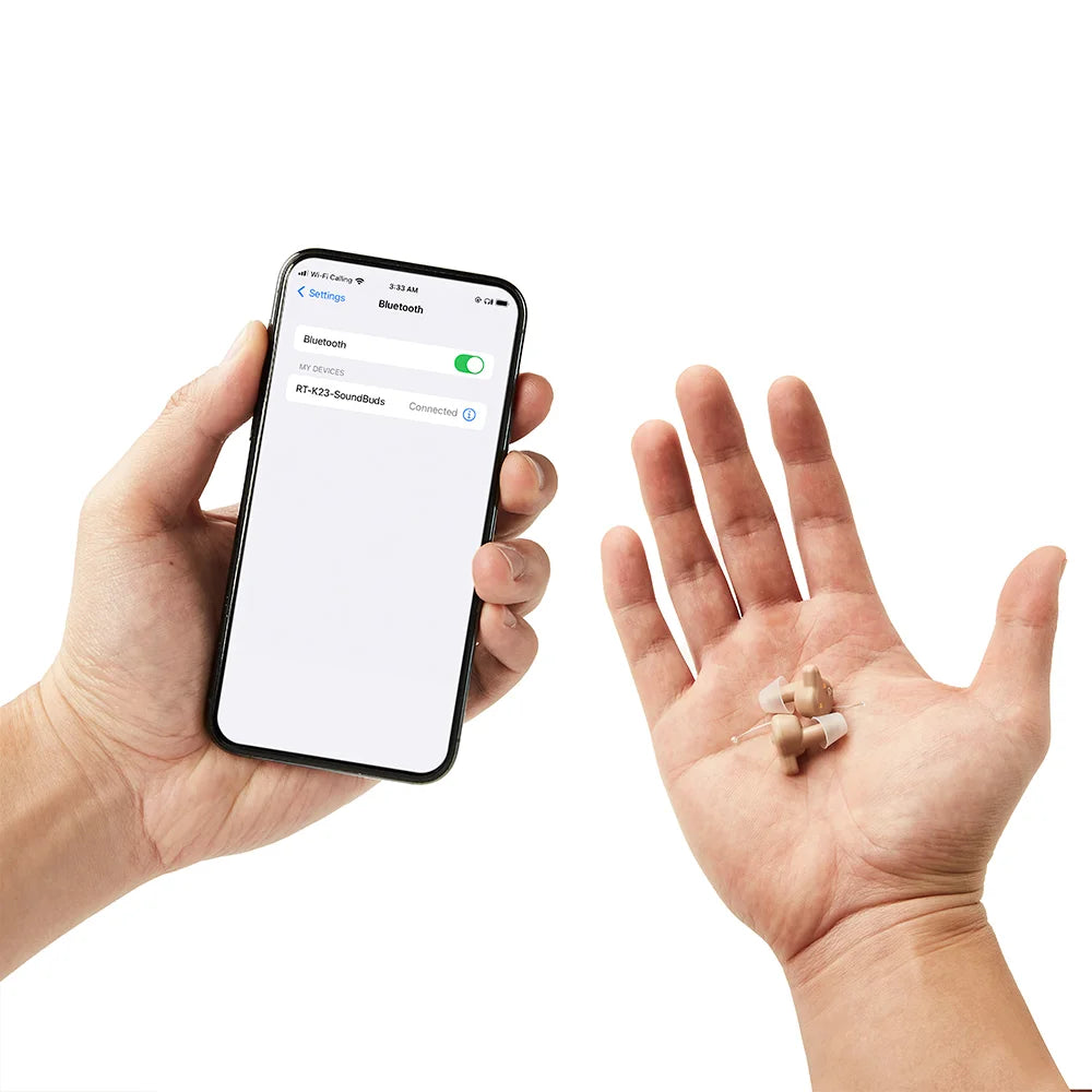 Bluetooth Hearing Aids OTC K23 - AUDILIFE