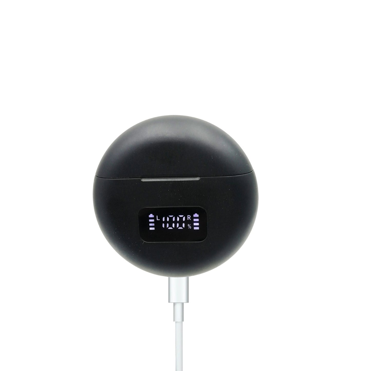 Black CIC Rechargeable Hearing Aid