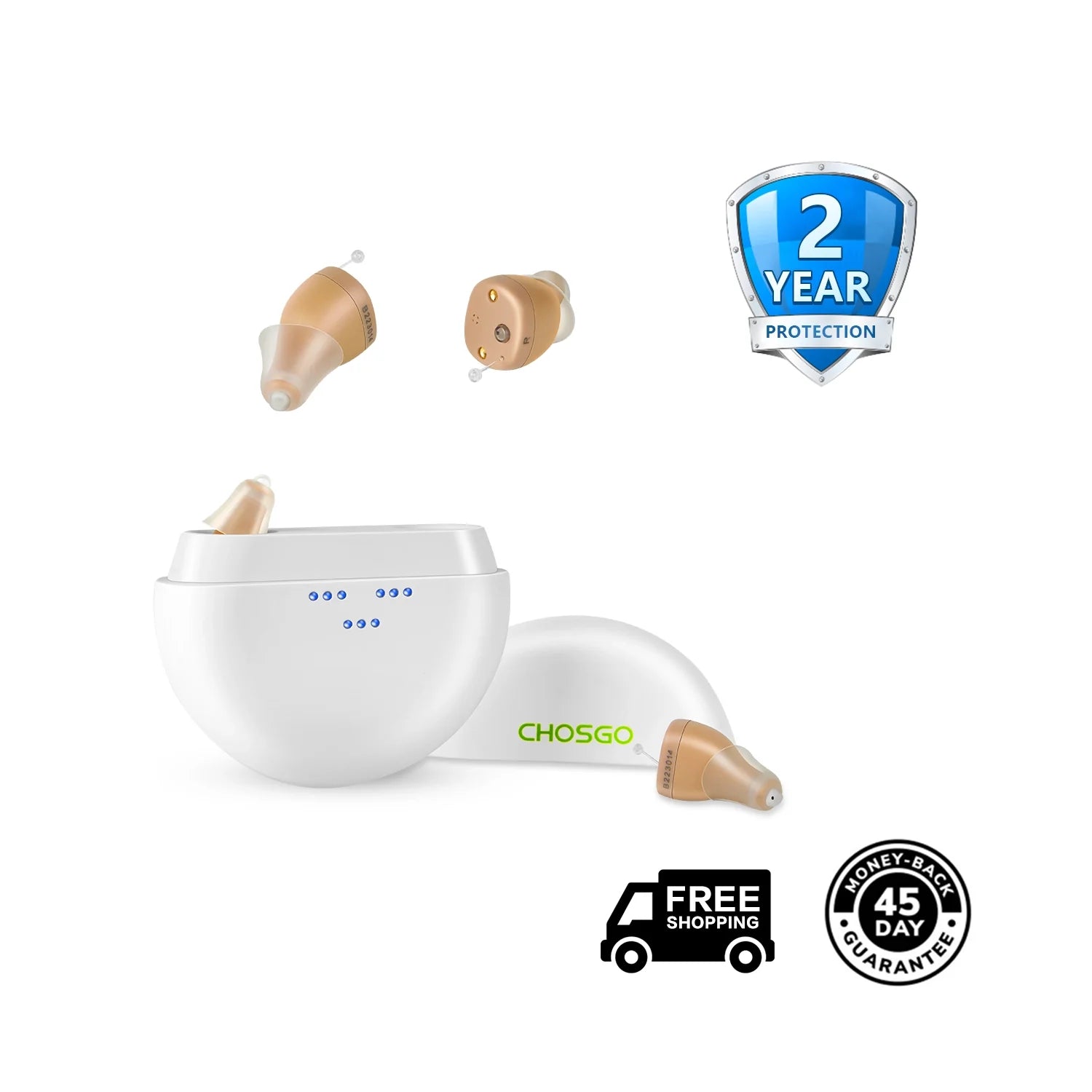 K419R Invisible Digital Hearing Aids - AUDILIFE