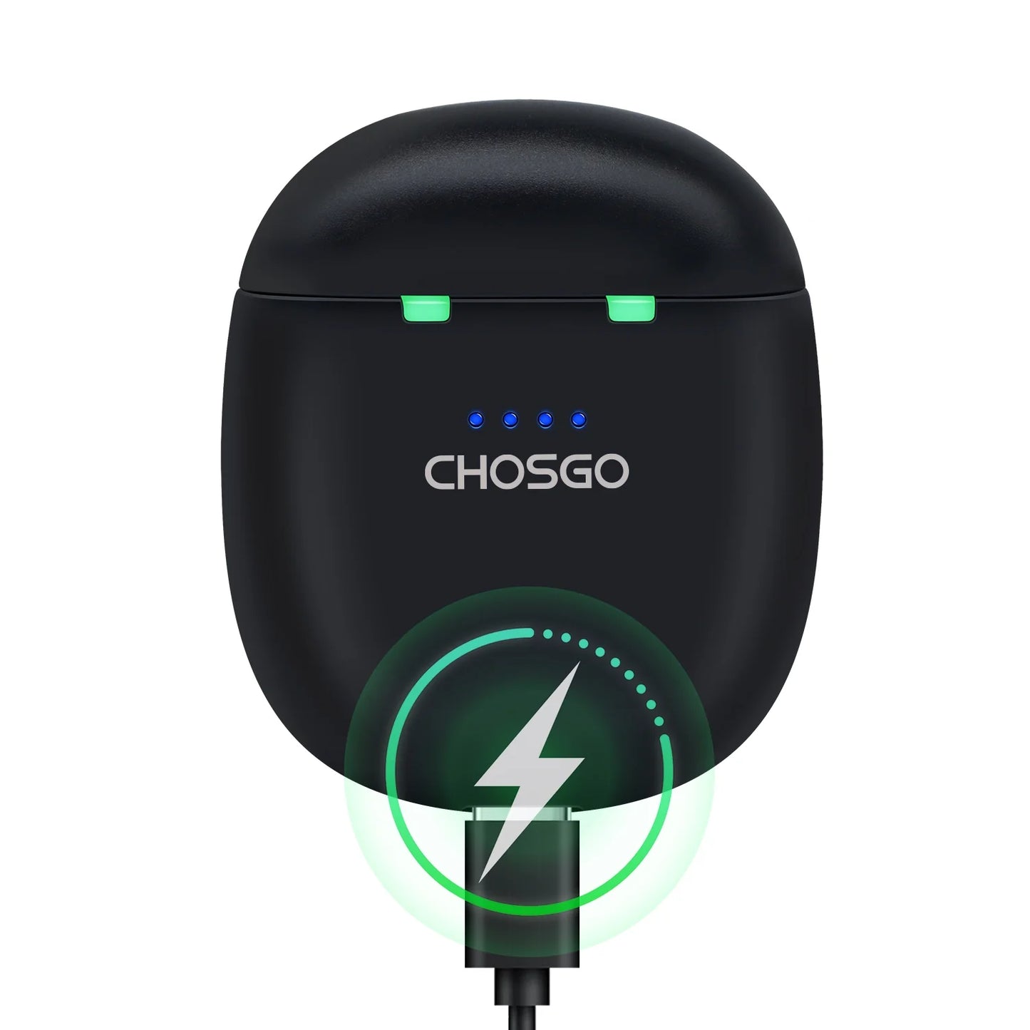 Rechargeable Bluetooth Hearing Aids Black SmartU - AUDILIFE