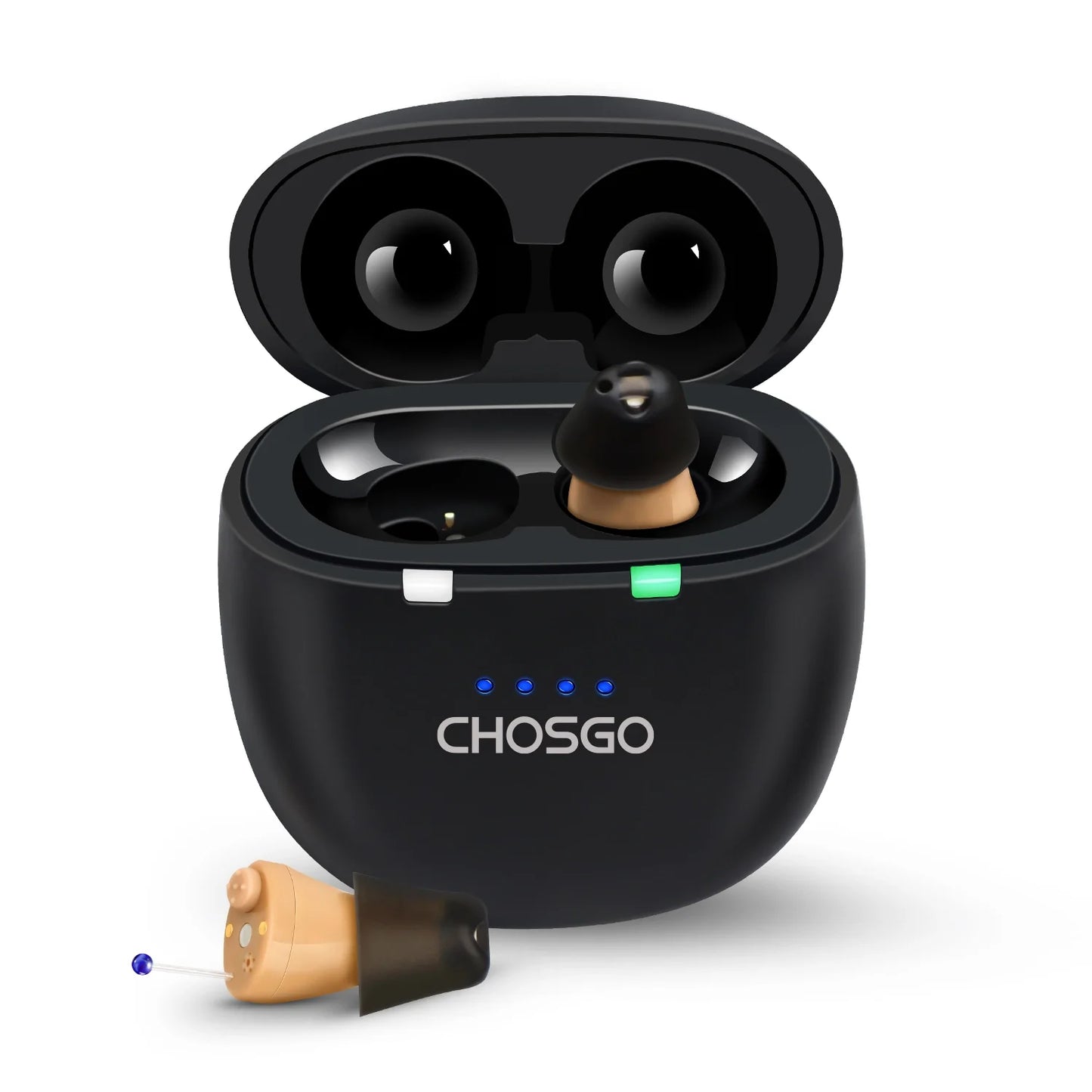 Black Bluetooth Hearing Aids Smart - AUDILIFE