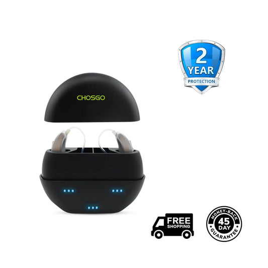 V402R Digital Rechargeable Hearing Aids - AUDILIFE