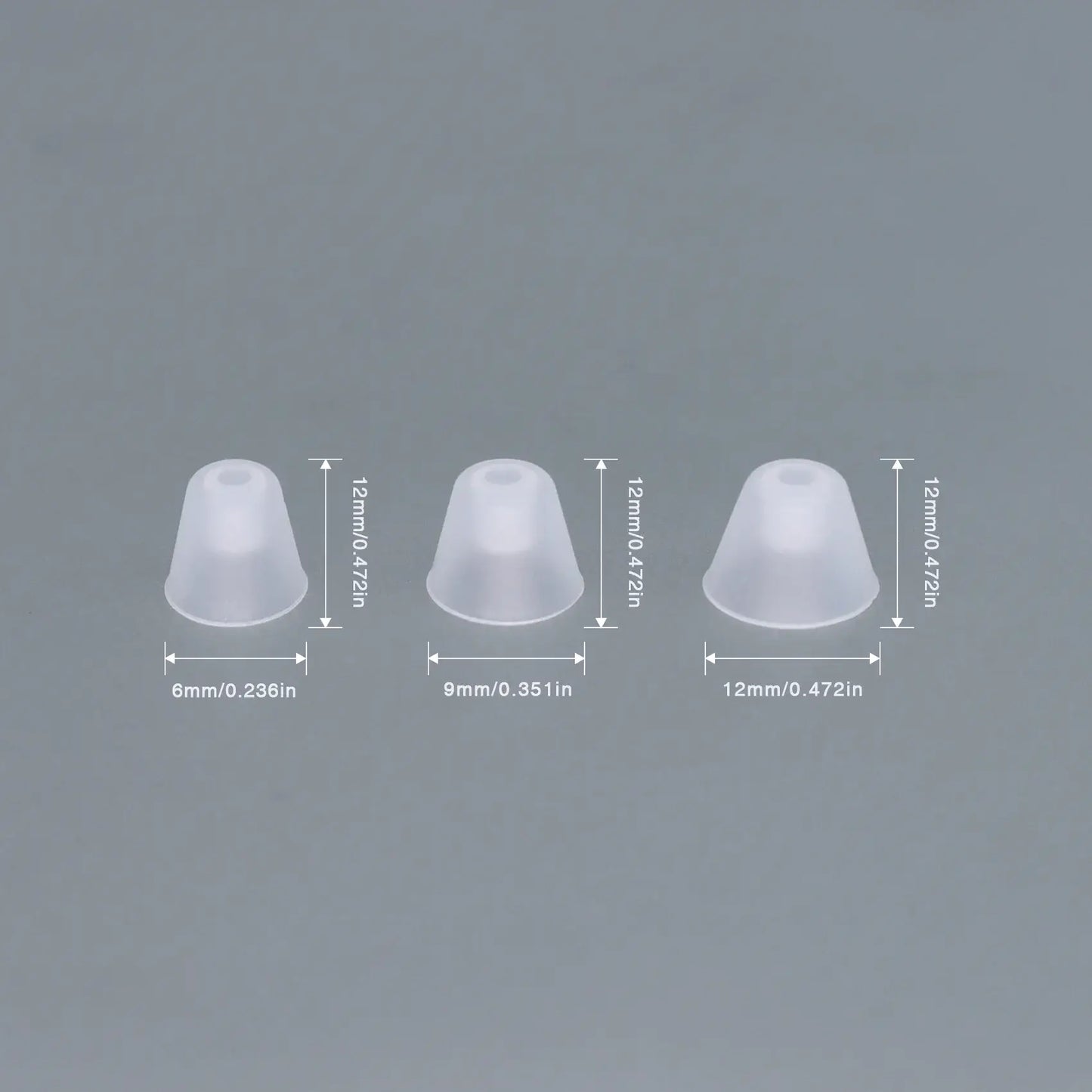 Hearing Aid Domes White - AUDILIFE