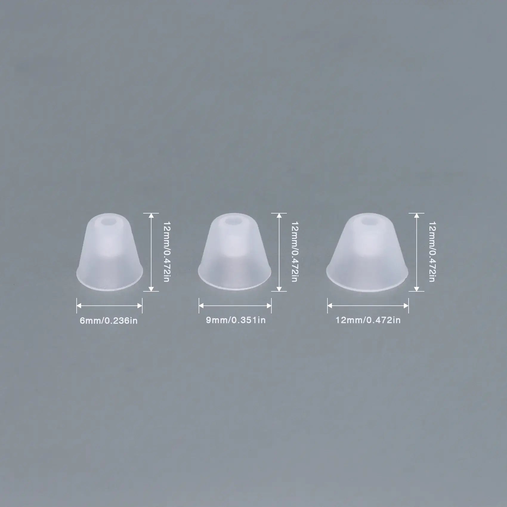 Hearing Aid Domes White - AUDILIFE