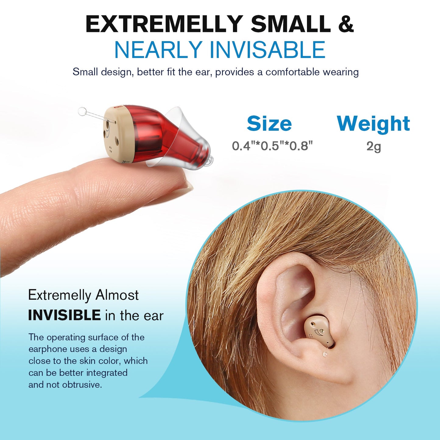 K17 Rechargeable Hearing Aids - AUDILIFE